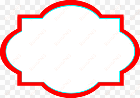 Clip Freeuse Decorative Clip Art At Clker Com Vector - Red Decorative Frame Clipart transparent png image