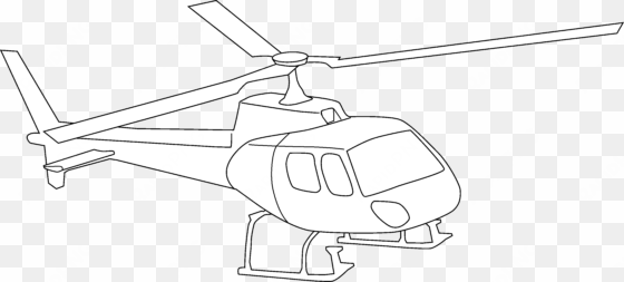 clip freeuse library clipart helicopter - astar/as350 helicopter window decal/sticker; white