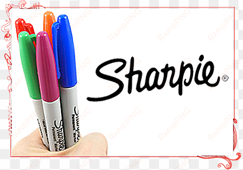 clip freeuse sharpie - sharpie : permanent marker pen : black : fine point