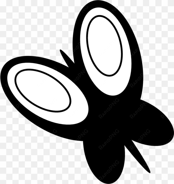 clip library black and white clipart flowers - butterfly clip art black and white free