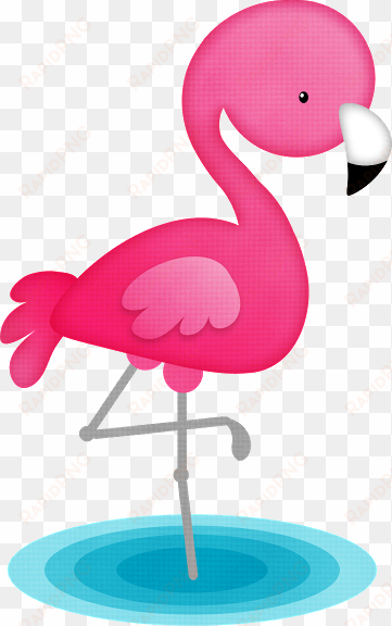clip library library luau havaianas minus festa - cute flamingo clipart