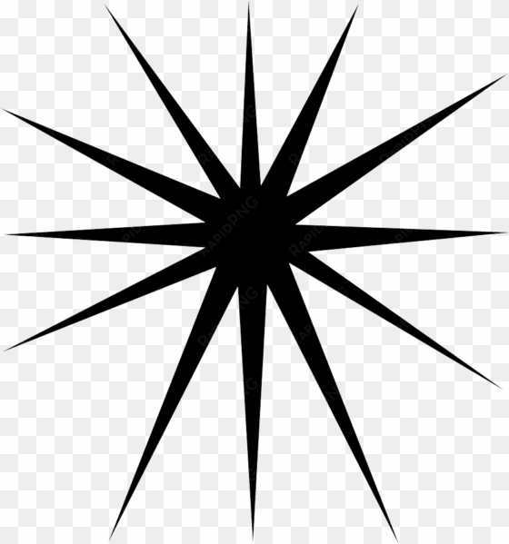 clip transparent starburst clipart png - clipart star burst