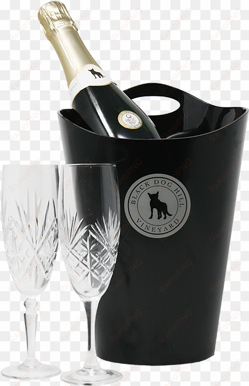 clip transparent stock champagne drawing ice bucket - champagne