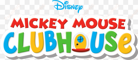 clipart car mickey mouse clubhouse - mickey mouse clubhouse logo