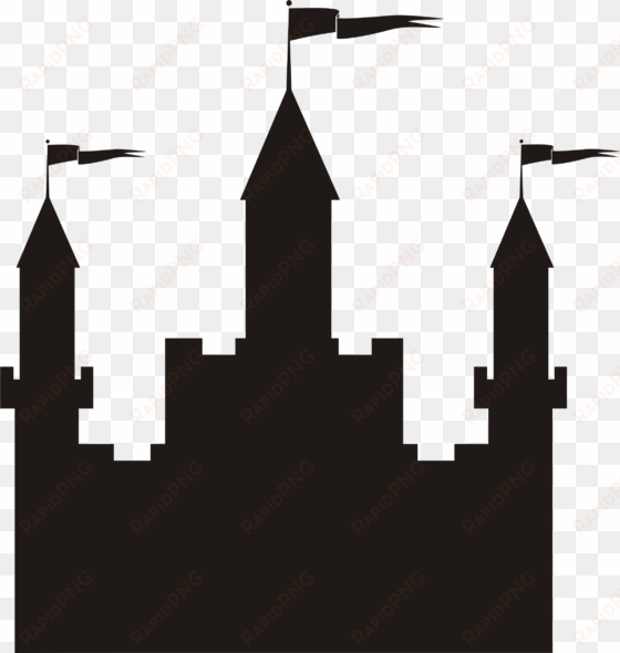 clipart castle silhouette collection - castle silhouette png
