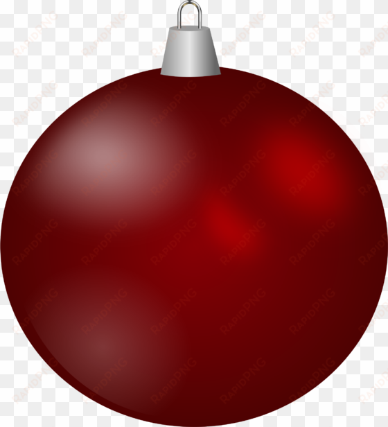 clipart christmas ball - christmas ball clipart red