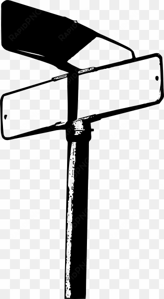 clipart crossroads signs - street sign vector png