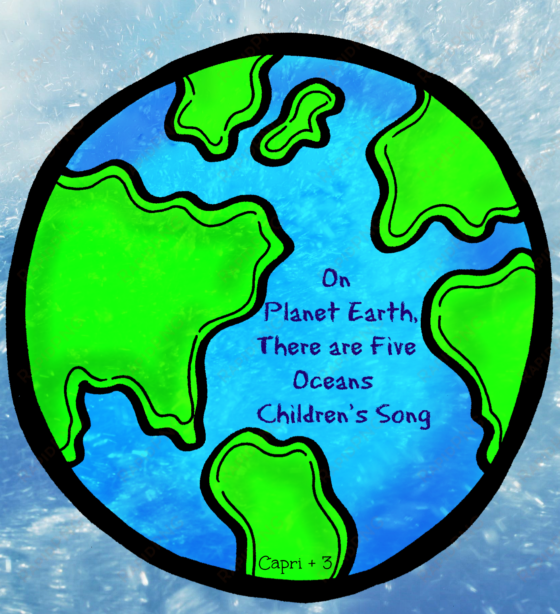 clipart earth watercolor - planet earth for preschoolers