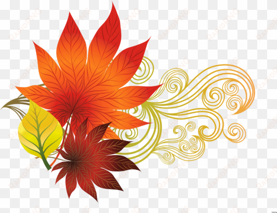 clipart fall border design - fall clipart