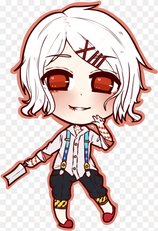 clipart freeuse juuzou by jasmiass on deviantart - tokyo ghoul sticker