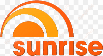 clipart info - sunrise tv show logo