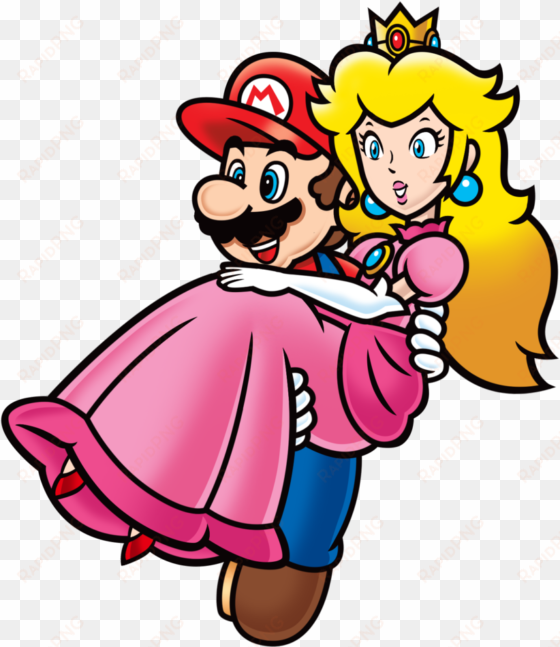 clipart library carrying peach by famousmari super - mario bros and peach