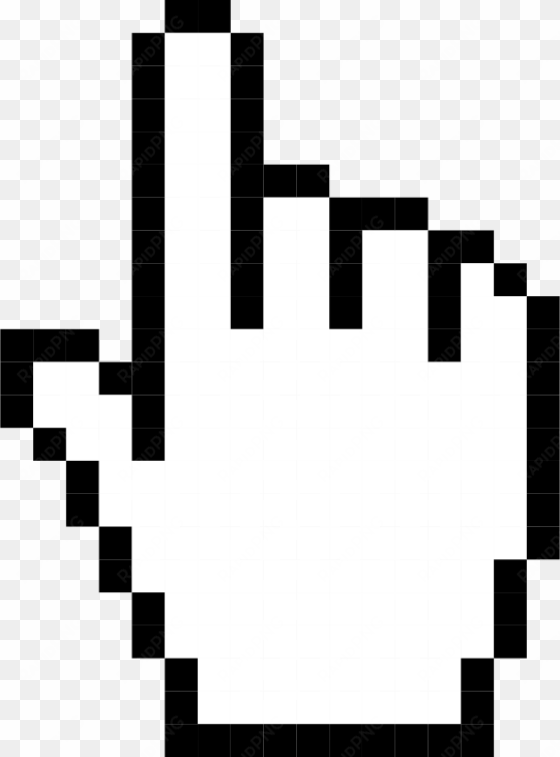 clipart - mouse pointer - hand cursor