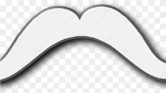 clipart mustache curled - clip art