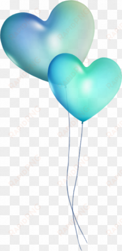 clipart of blue and pink balloons