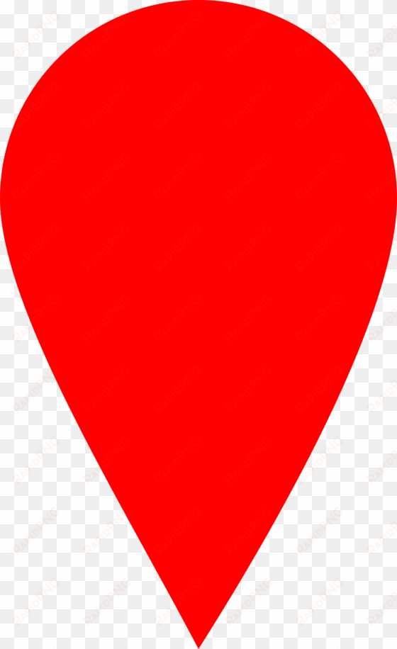 clipart red locator big image png - heart svg