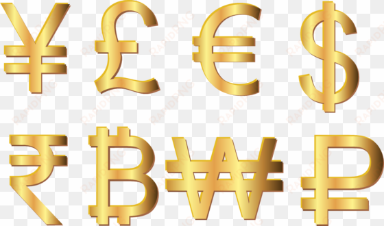 clipart royalty free library currency symbols clip - currency clipart