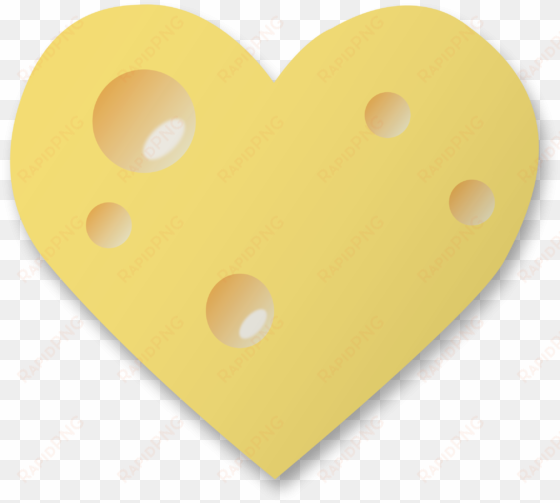 clipart transparent stock heart big image png - cheese clipart