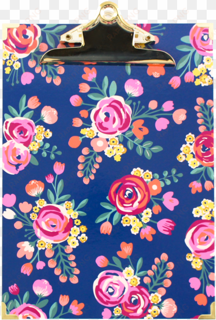 clipboard, vintage floral - bloom daily planners prints