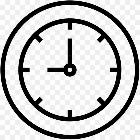 clock - icon 24 7 yellow