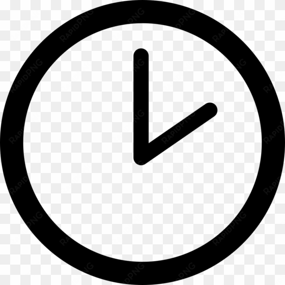 clock of circular shape at two o clock comments - clock icon