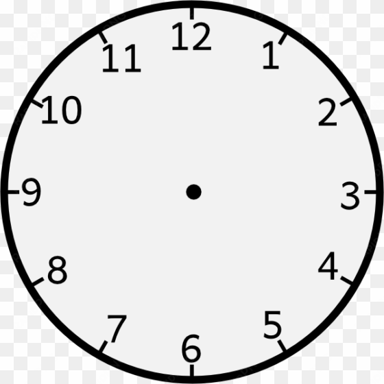 Clock With No Hands transparent png image