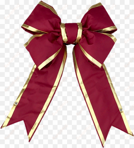 close - burgundy bow png