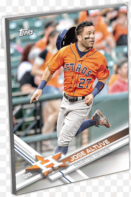 Close Zoom - Houston Astros 2016/17 Team Set Baseball Trading Cards transparent png image