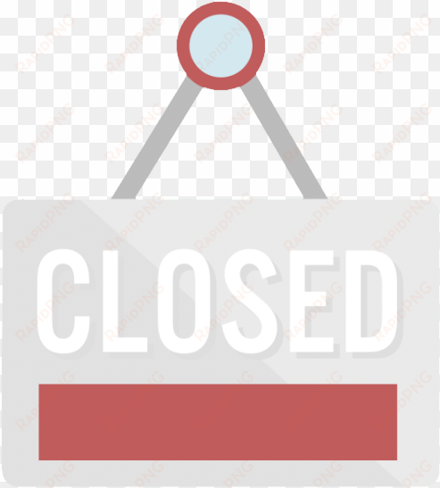 closed sign icon - sign