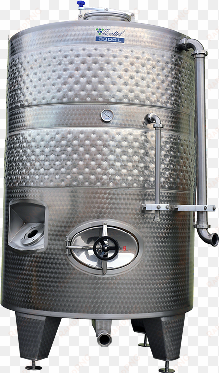 closed wine tanks with two cooling jackets and agitator - bor tartály