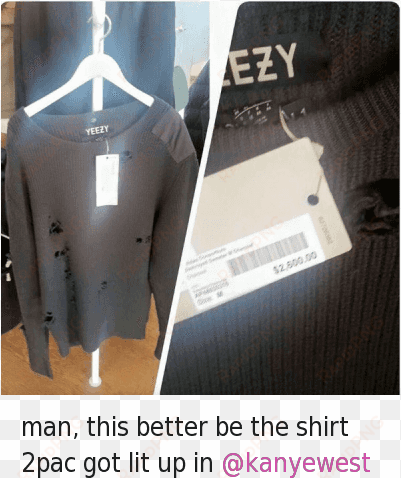 Clothes - Kanye West Meme Clothes transparent png image