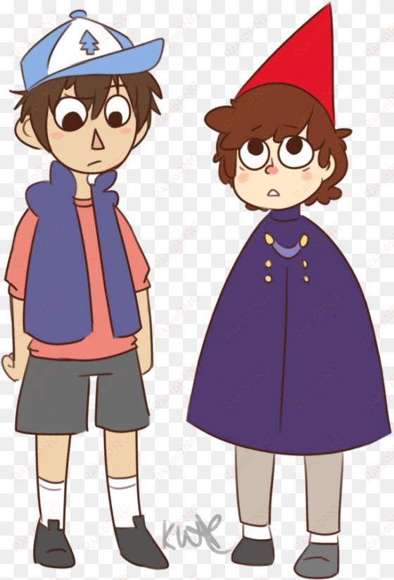 clothes swap - over the garden wall wirt and dipper