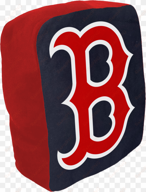 cloud pillow -boston red sox - boston red sox mlb b logo gradient velcro lunch bag