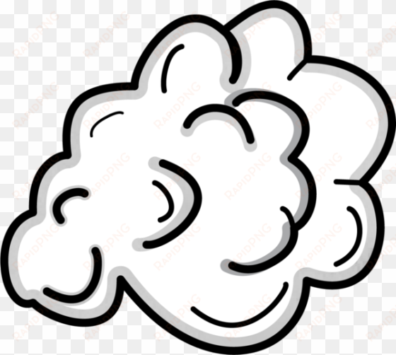 cloudy clipart smoke cloud - cartoon smoke cloud png