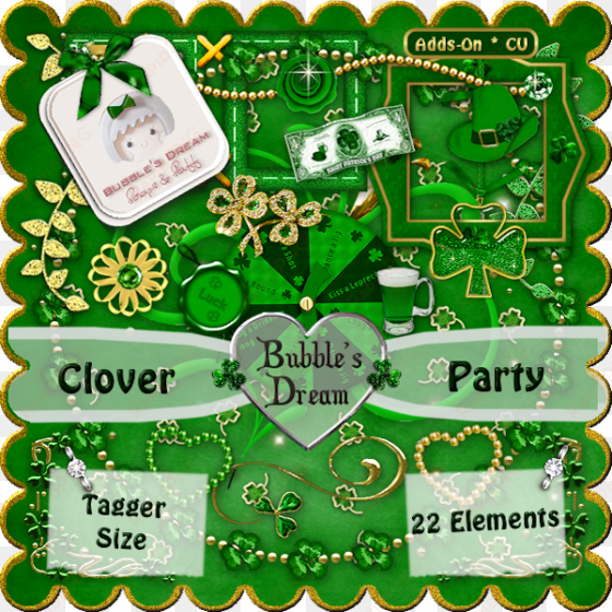 clover party ~ adds-on * tagger size/cu ok - party