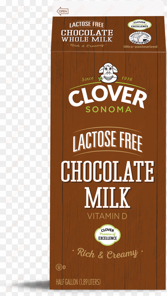 Clover Sonoma Lactose Free Chocolate Milk - Clover Ice Cream, Chocolate Fudge Brownie - 1.5 Qts transparent png image