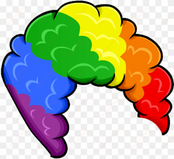 Clown Wig Cliparts - Clown Wig Png transparent png image