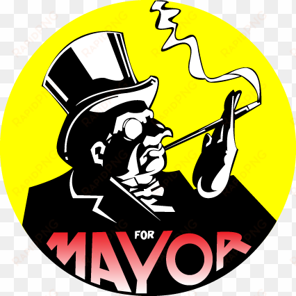 cobblepot for mayor badge - batman returns penguin for mayor