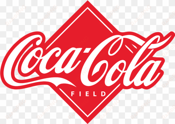 coca cola logo png - coca cola field logo