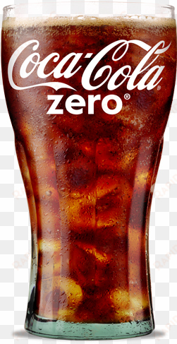 coca cola zero glass