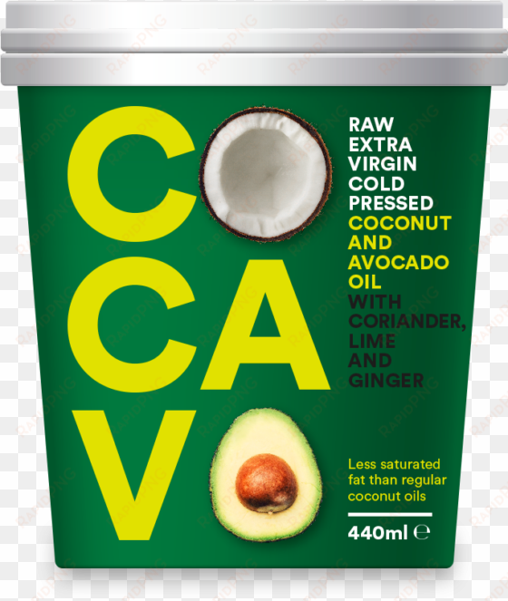 cocavo raw extra virgin cold pressed coconut and avocado - cocavo with chilli and lime