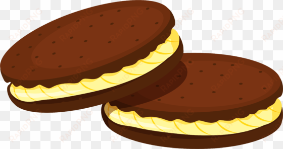 cocoa sandwich biscuit png clipart picture - biscuits clipart