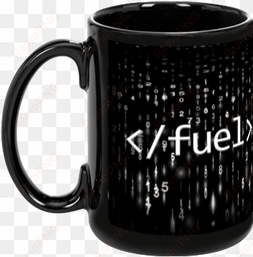 code fuel matrix style coffee mug - mug