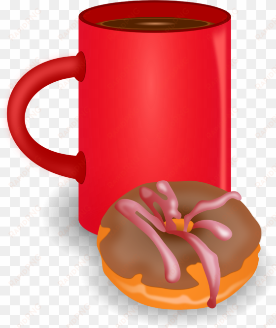 coffee and donuts clip art free - coffee and donuts png