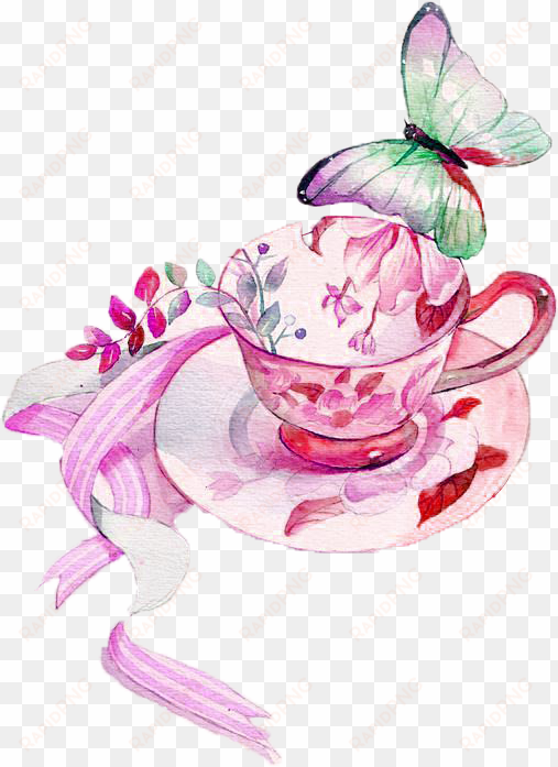 coffee cup tea espresso cafe - cartoes by claremi bom dia