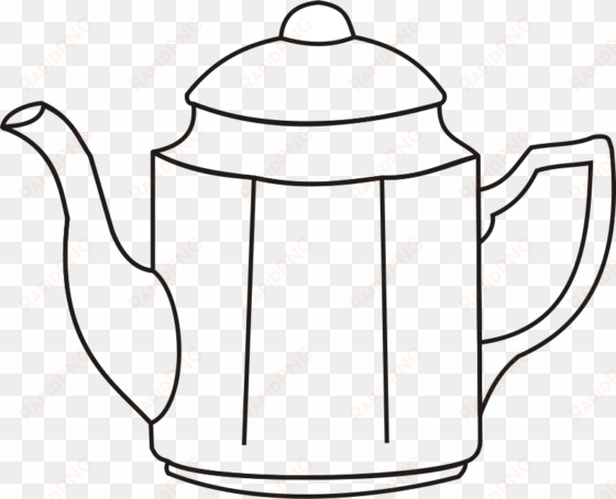 coffee pot man inch - coffee pot clipart