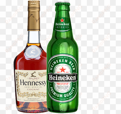 cognac & $2 heinekens - hennessy vs cognac (700ml)