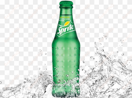 Coke Vector Sprite Bottle - Sprite Lemon-lime Soda - 8 Fl Oz Bottle transparent png image