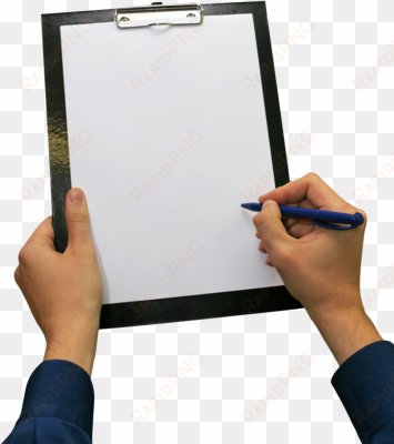 collection of free clip board paper download on ubisafe - hand holding clipboard png