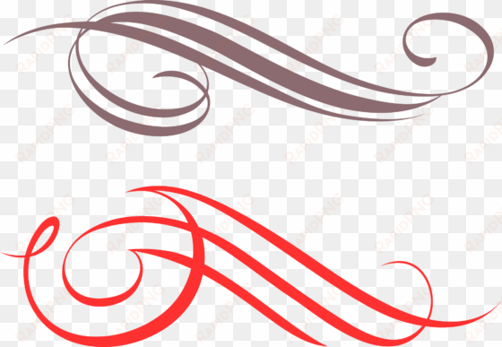 collection of free curving - vector de lineas curvas